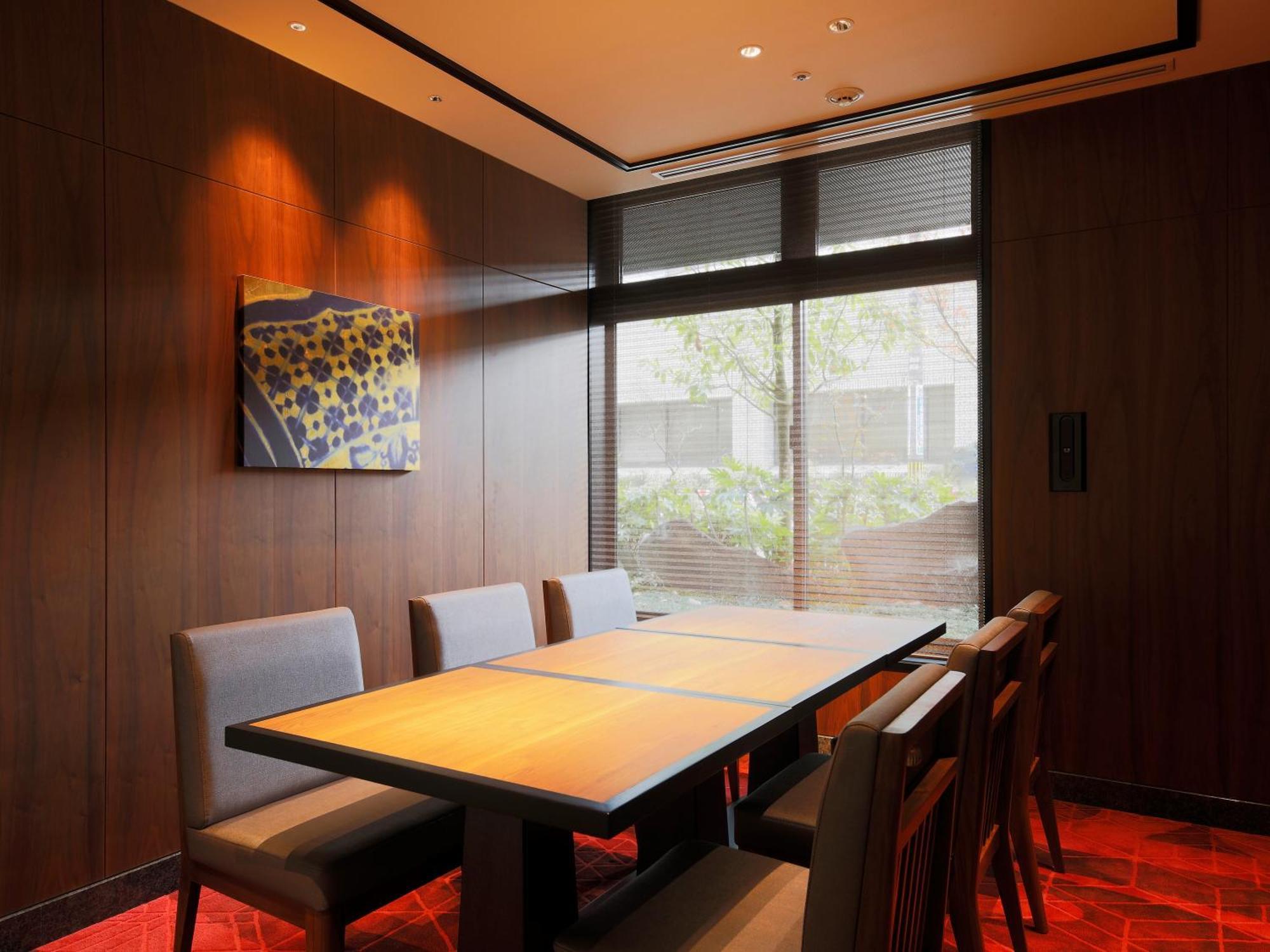 The Hotel Sanraku Kanazawa 21Th December 2022 Open 외부 사진 A private room at a restaurant in Japan