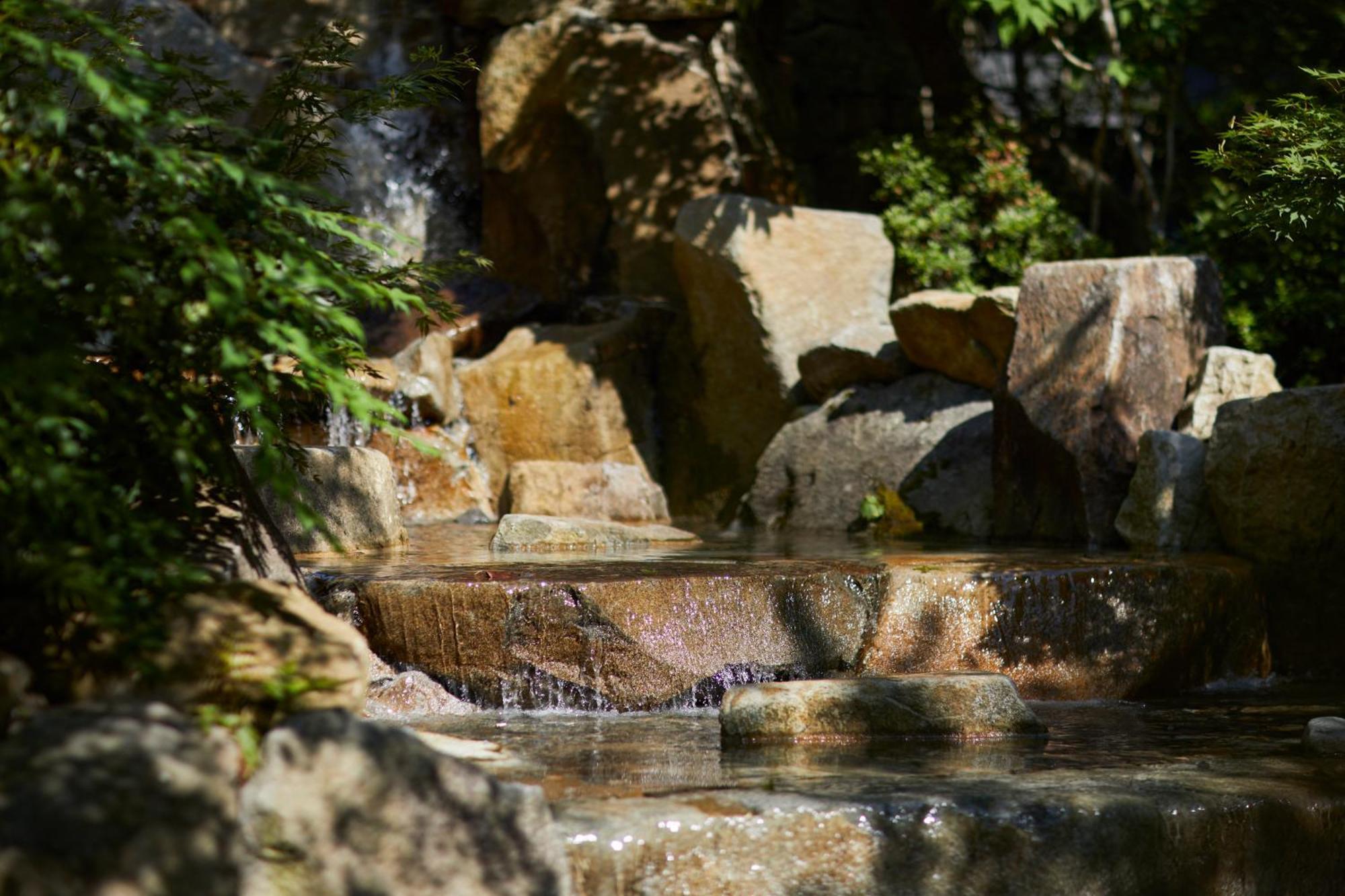 The Hotel Sanraku Kanazawa 21Th December 2022 Open 외부 사진 The hot springs at the top of the falls